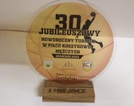 Jubileuszowy XXX Powiatowy Turniej Noworoczny w piłce koszykowej mężcz