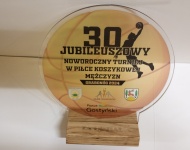 Jubileuszowy XXX Powiatowy Turniej Noworoczny w piłce koszykowej mężcz