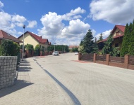 Prace drogowe w Piaskach