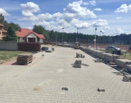 Prace drogowe w Piaskach