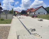 Prace drogowe w Piaskach
