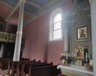 Kościół w Strzelcach Wielkich pięknieje.