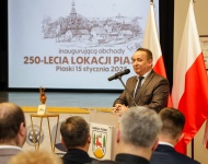 Uroczysta Sesja Rady Gminy Piaski inaugurująca obchody 250 - lecia lok