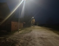 Nowe oświetlenie w Rębowie