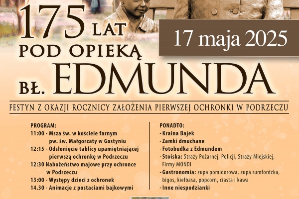 Festyn z okazji rocznicy założenia pierwszej ochronki w Podrzeczu