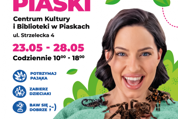Marzycie by wziąć ptasznika do ręki, teraz macie Państwo okazję!